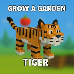 🐯 TIGER 🐯 GROW A GARDEN🪴 🎮ROBLOX (Super Fast Delivery🚀!) - Picture 1 of 1