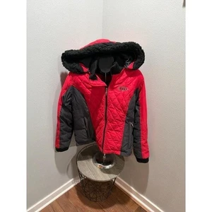 Harley Davidson Damen Steppjacke rot und schwarz gesteppt XL - Bild 1 von 7