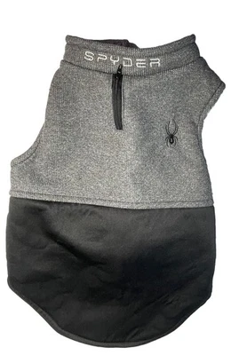 Spyder 狗夹克抓绒外套冬季大号  — 第 1/4 张图片