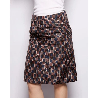 Falda estampada de nailon de Prada Foto 1 de 4