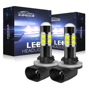 2x 100W 881 889 6000K Super White High Power LED Fog Driving Lights Bulbs - Picture 1 of 12