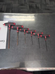 Snap-on Tools 6pc SAE SOFT GRIP T-HANDLE Hex ALLEN Set  - Picture 1 of 14