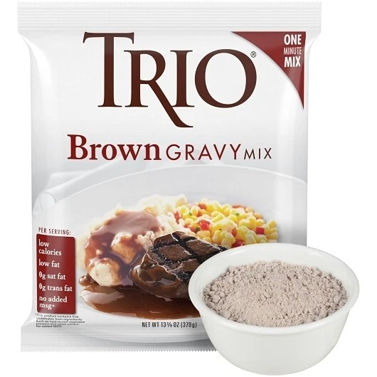 Nestle Trio Low Sodium Brown Gravy 8 Case 16 Ounce