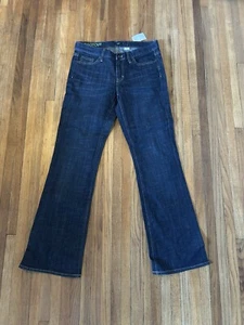 NWT J. Crew Womens Sz 29S Bootcut Low-Rise Stretch Hipslung Dark Wash Blue Jeans - Picture 1 of 4
