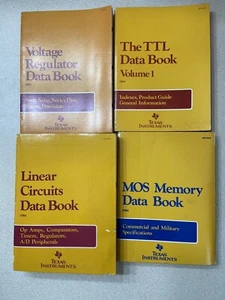 Vintage TI Texas Instruments Data books 1973 And 1974 - Picture 1 of 5