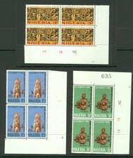{ZZC-396} – NIGERIA - 1965 : Anniv. repubblica  3 x 4 val.  ** MNH