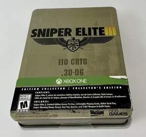🔥Sniper Elite III Collector's Edition Microsoft XBOX ONE NEW USA SOLD OUT 505🔥 - Picture 1 of 11