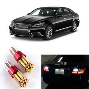 2pc White 57-SMD LED Bulbs Fit for Lexus LS 430 460 600h 2004-2012 Backup Lights