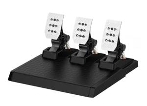 Racing Wheel Pedals, PC Gaming Steering Wheel Pedal Set, Swappable Springs, - Picture 1 of 10