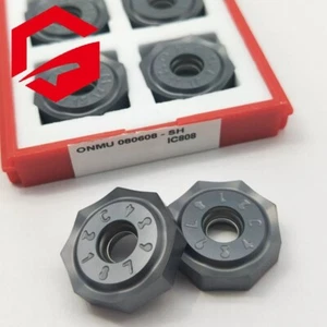 10 STCK. ONMU080608-SH CNC Hartmetall Wendeplatte Fräseinsatz Index Drehbank Werkzeug für SOSF45 - Bild 1 von 7