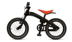 Original BMW Kidsbike Laufrad Fahrrad 14 Zoll Kinderfahrrad Schwarz 80915B319B7 - Bild 1 von 3