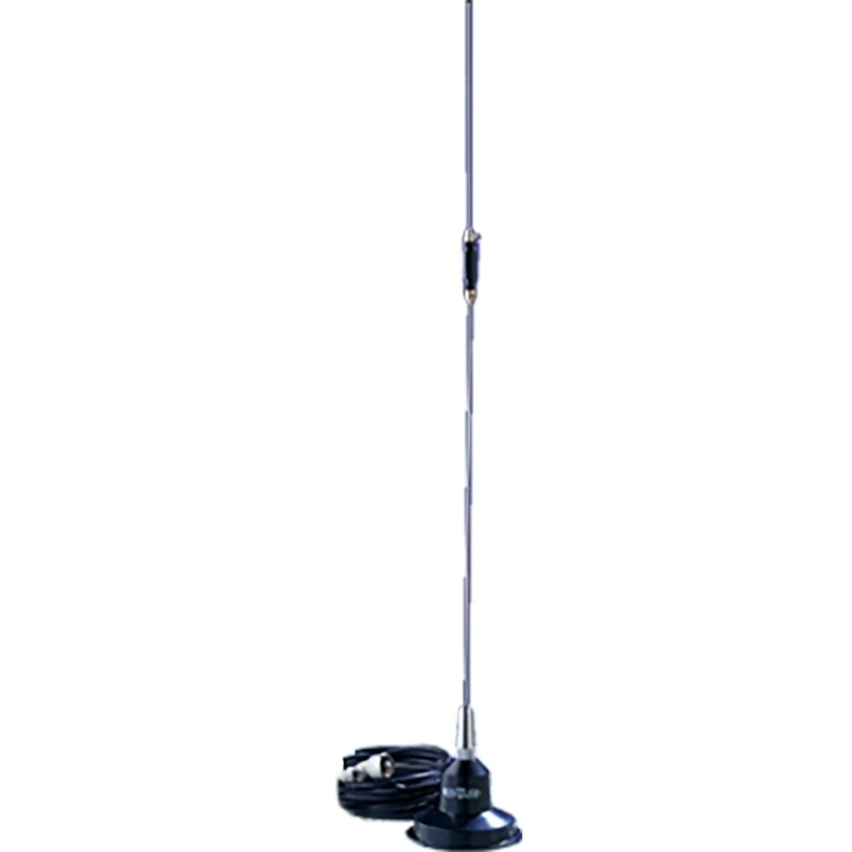 Hustler RUM150 100W-MAX Power VHF Magnet Mount w/ 49'' Whip Antenna - Black - Image 1 of 1