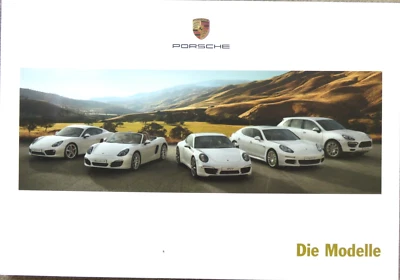 Porsche 911 Cayman Boxster Panamera Cayenne Folleto de 6/2013 Foto 1 de 4