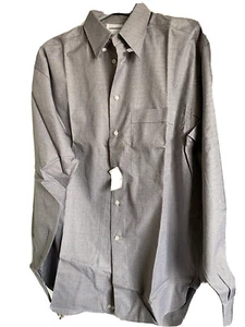 NEW Lorenzini Dress Shirt Gray  Multicolored Made In Italy Size L - Picture 1 of 5