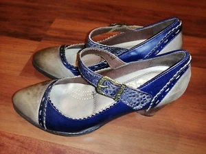 L'artiste Spring Step Ostentatious Womens Mary Janes Leather Shoes Grey Size 6.5 - Bild 1 von 9