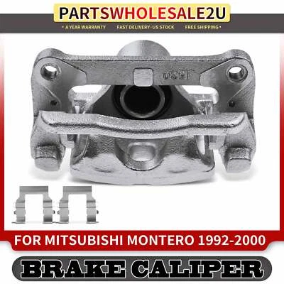 Pinza de freno de disco trasera derecha con soporte para SUV Mitsubishi Montero 1992-2000 Foto 1 de 4
