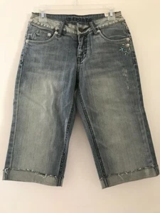 Pantalones de mezclilla Limited Too Capri talla 14 delgados - Imagen 1 de 2