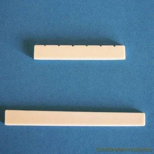 CLASSICAL GUITAR STRINGS BRIDGE SADDLE AND END NUT - Picture 1 of 1