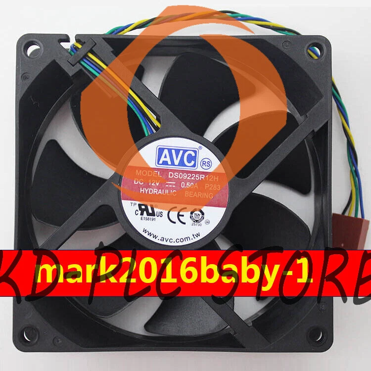 New AVC 9025 9CM DAZH0925R2U DC 12V 0.60A 4-line Cooling fan - Image 1 of 1