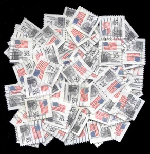 SUPREME COURT 100 Briefmarken 1981 Flagge 20-Cent #1894-1896 USA gebraucht - Bild 1 von 2