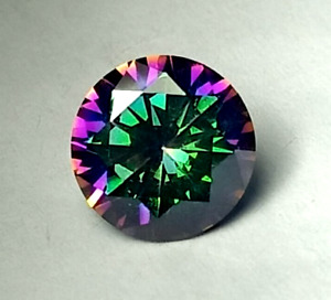 2.50 Ct Natural Color Change Alexandrite Round Shape Certified Loose Gemstone