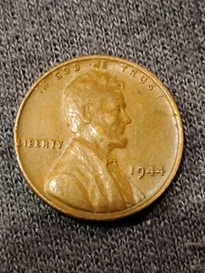 1944 Wheat Penny Error No Mint Mark L in Liberty Rim Error - Picture 1 of 2