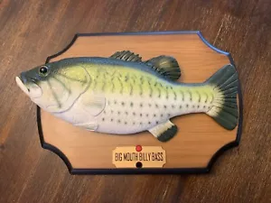 Vintage 1999 Gemmy Big Mouth Billy Bass Singing Fish parts only - Picture 1 of 3