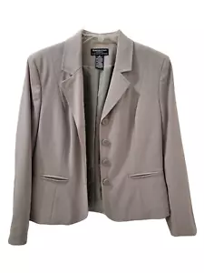 Chaqueta Blazer Worthington Works Para Mujer 6P Pequeña Elastizada Separada Forrada en Topo - Imagen 1 de 14