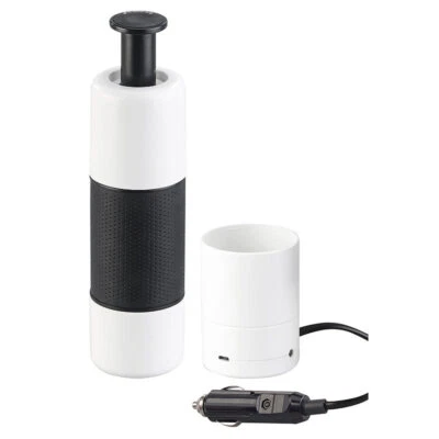 Manueller Mini-Espresso-Maker mit 12-Volt-Wassererhitzer, 10 g/100 ml - Bild 1 von 4