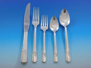 Grenoble by Prestige Oneida Silverplate Flatware Set Service 55 Pieces - Picture 1 of 9