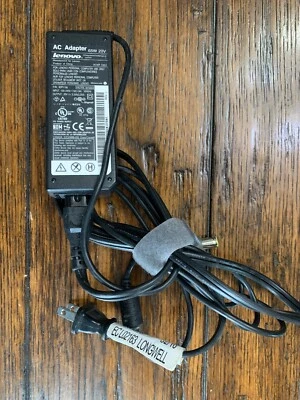 Cargador de computadora portátil Lenovo Thinkpad genuino adaptador de CA fuente de alimentación 20V 3.25A 65W  Foto 1 de 2