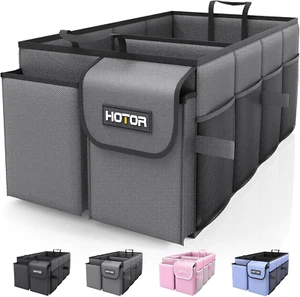 Trunk Organizer for Car - Car Organizer, Foldable Trunk Organizer for Suvs & Sed - Picture 1 of 13