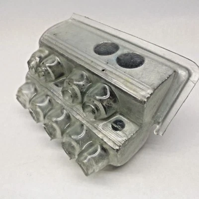 CMC Hubbell SHB6-500SL Transformer Space Terminal Space-Saver Offset Aluminum - Image 1 of 4