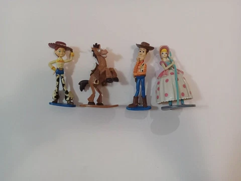 toy story pvc figure cake topper lot of 4- jessie woody bullseye bo peep pixar Cover