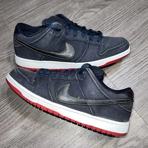 Size 9.5 - Nike Dunk Pro SB QS Low Levi's - Picture 1 of 6