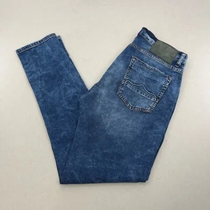 Pantalones de mezclilla elásticos 883 Police Champa azules ajustados para hombre talla 34 L - Imagen 1 de 17