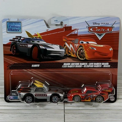 Disney Pixar Cars Tokyo Mater Kabuto + Dragon Lightning McQueen 2 Pack - Image 1 of 4