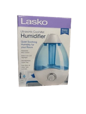 Lasko Ultrasonic Cool Mist Humidifier with Scent Tray and Nightlight UH200 - Image 1 of 2