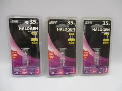 (3) Feit Electric 35 Watt 12V Lighting GY6.35 BPQ35T4 Bulb - Image 1 of 4