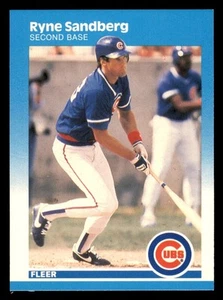 Fleer Glossy #572 Ryne Sandberg 1987 - Imagen 1 de 2