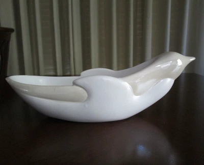 Portabotellas de Vino Adelie de ANTHROPOLOGIE - Paloma Blanca/Pájaro Foto 1 de 4