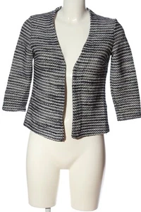 H&M Blazer corto Donna Blazer Taglia IT 40 nero-bianco stile casual - Foto 1 di 5