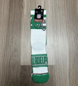 NWTS Mitchell & Ness NFL Team Philadelphia Eagles Crew Socks Adult Size S/M - Picture 1 of 8