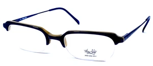 MARC ECKO 5009 NV NOS Navy Blue Half Rimless Eyeglasses Frame 51-20-150 - Picture 1 of 11