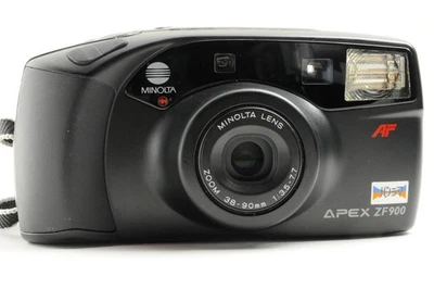 [Mint] Minolta Apex ZF900 38-90mm f/3.5-7.5 35mm Point and Shoot Compact - Image 1 of 4