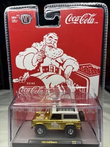 M2 Machines 1966 Ford Bronco Coca-Cola Holiday SK10 - Bild 1 von 5