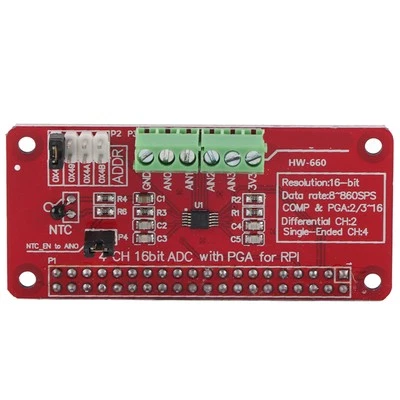 1pc 16-Bit ADC ADC Analog Zu Digital Converter Modul Für 3/2/B CU - Bild 1 von 4