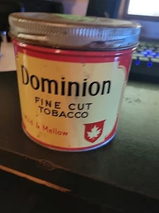 Dominion fine cut Tobacco  mild and mellow  (EMPTY)  tin    Tins  E - Picture 1 of 7