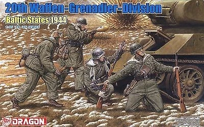 DRAGON 20TH WAFFEN-GRENADIER-DIVISION BALTIC STATES 1944 – 6477 SCALA 1:35 - Immagine 1 di 4