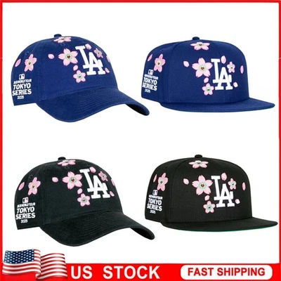 Takashi Murakami + MLB World Tour Tokyo Series 2025 Nuevo Sombrero de los Dodgers Azul/Negro👍 Foto 1 de 4